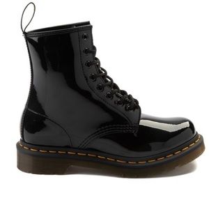 Womens Dr. Martens 1460 8-Eye Patent Boot - Black US 8